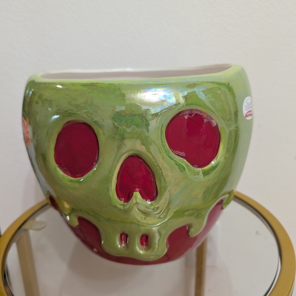 Disney Poison Apple Candy Bowl – Hand Painted NWT
